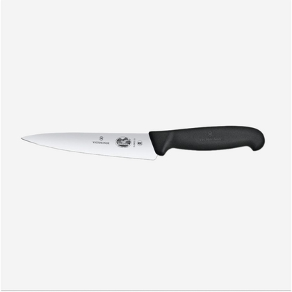 Кухонный нож Victorinox Fibrox Pro Straight Black 5.2003.15