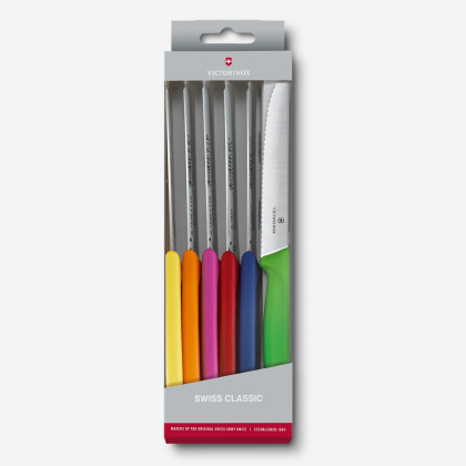 Set din 6 cuțite de bucătărie Victorinox Swiss Classic Tomato and Table 6.7839.6G