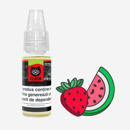 Lichid pentru țigări electronice Claud Strawberry watermelon 10ml