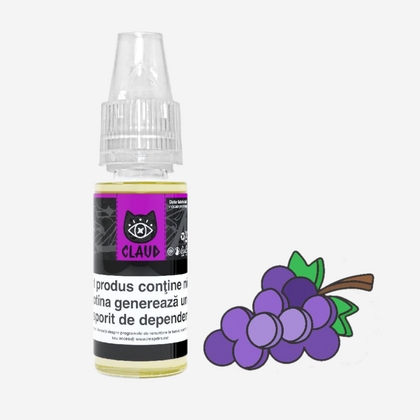 Lichid pentru țigări electronice Claud Grape 10ml
