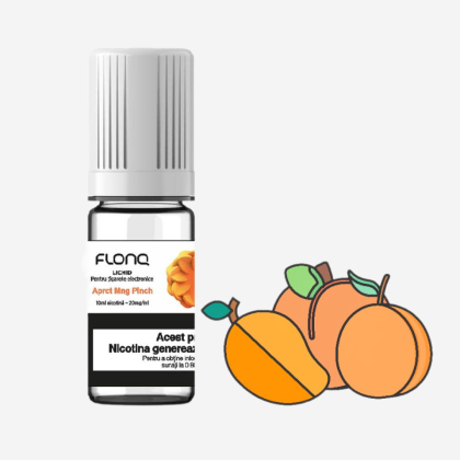Lichid pentru țigări electronice Flonq Apricot mango peach 10ml