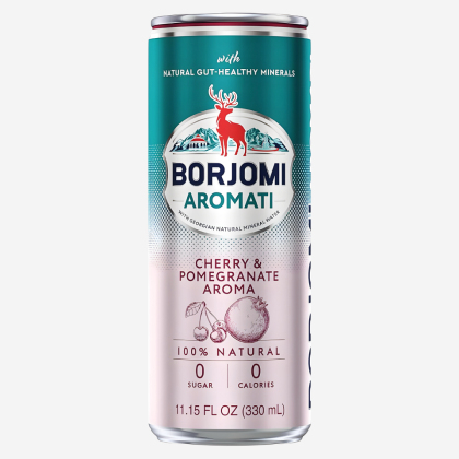 Минеральная газ. вода Borjomi Aromati Cherry & Pomegranate 0,33л