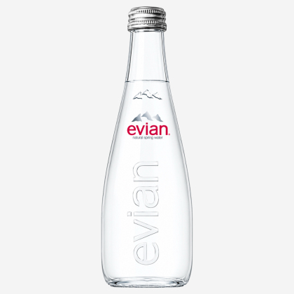 Apă minerală plată Evian 0,33l