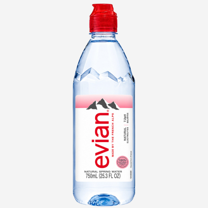 Apă minerală plată Evian Sport 0,75l