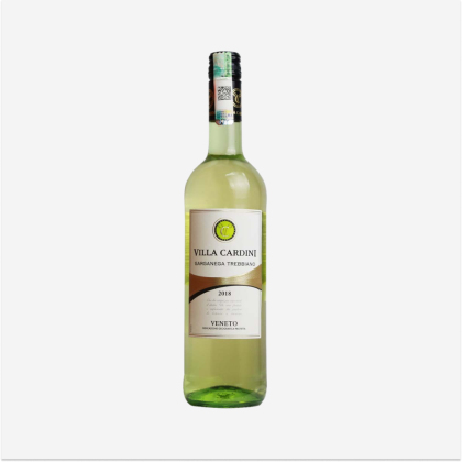 Вино Villa Cardini Garganega Trebbiano 0.75л