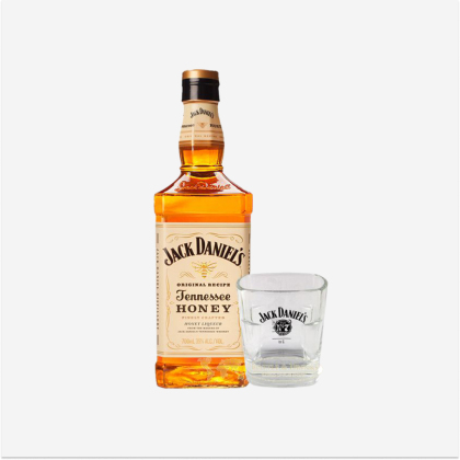 Whisky Jack Daniel’s Honey 0.7 l + Glass
