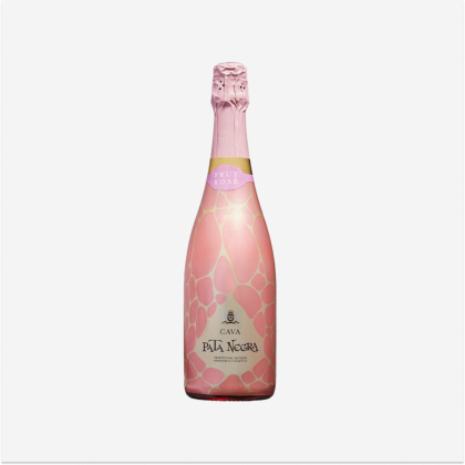 Vin spumant Pata Negra Brut Rose 0.75l