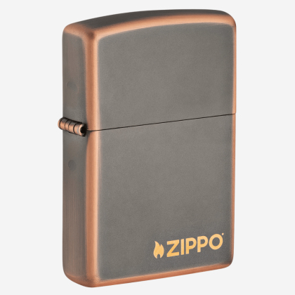 Зажигалка 49839ZL Rustic Bronze Zippo Logo