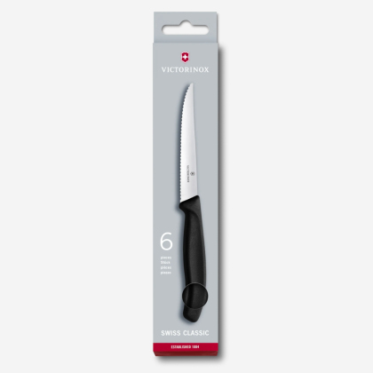 Set din 6 cuțite de bucătărie Victorinox Steak & Pizza 6.7933.12