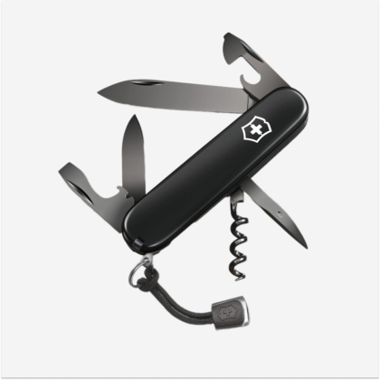 Нож складной Victorinox Spartan Onyx Black 1.3603.31P