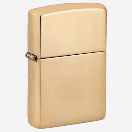 Brichetă 254B Zippo High Polish Brass