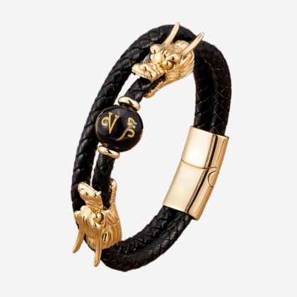 Кожаный браслет Dragons XQNI BR42