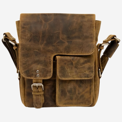 Geantă de umăr Messenger Vintage Greenburry 1912-M-25