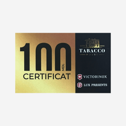 Certificat cadou de 100 lei