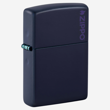 Зажигалка 239ZL Zippo Classic Matte Navy Logo