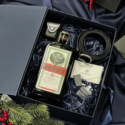 Gift Box Jägermeister + Zippo + Greenburry