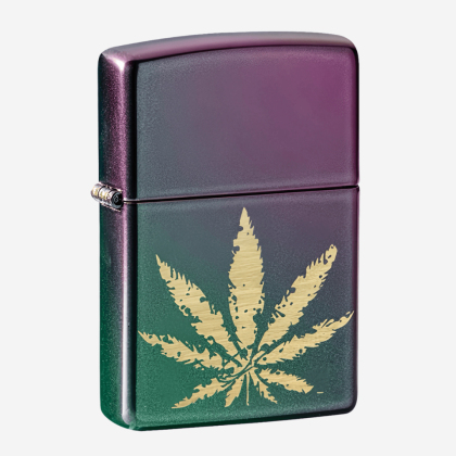 Зажигалка 49185 Zippo Iridescent Marijuana Leaf