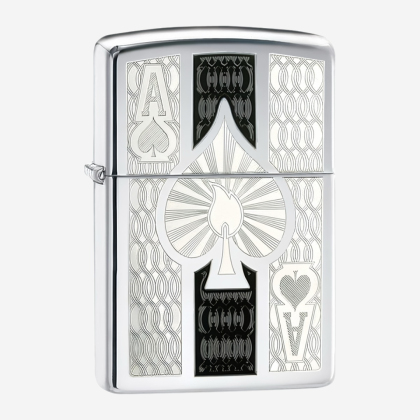 Brichetă 24196 250 Zippo Intricate Spade Design