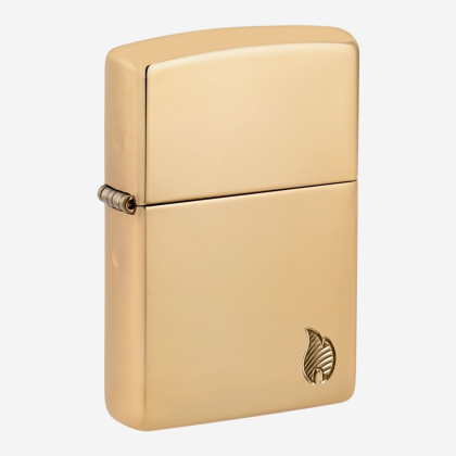 Зажигалка 46397 169 Zippo Armor High Polish Brass Flame Design