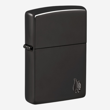 Зажигалка 46402 46362 Zippo Armor High Polish Black Flame