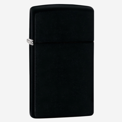 Brichetă 1618 Zippo Slim Black Matte