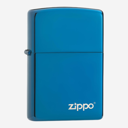 Brichetă 20446ZL Classic High Polish Blue Zippo Logo