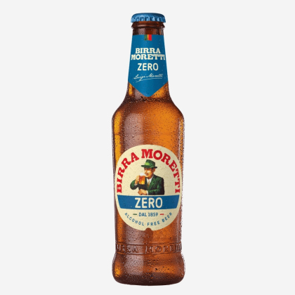 Bere Birra Moretti Zero 0,33l