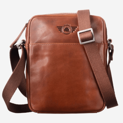 Сумка через плечо Greenburry Waxy Vintage Tobacco 1373-24