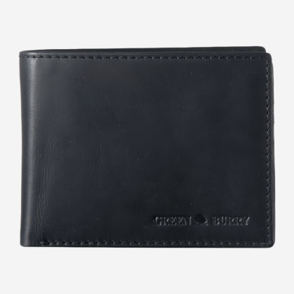 Portofel Greenburry Pure Black RFID 1121-20