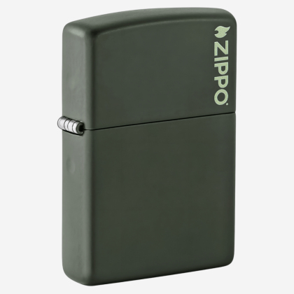 Brichetă 221ZL Classic Green Matte Zippo Logo