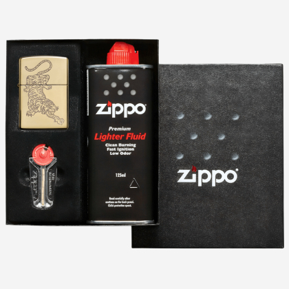 Подарочный набор Zippo Tattoo Tiger Design