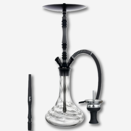 Narghilea Aladin Alux – M4.1 – Black 62cm