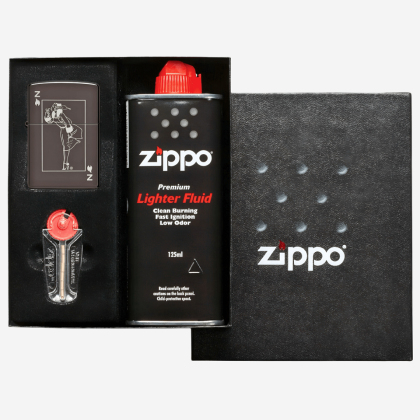 Set cadou Zippo Windy Design