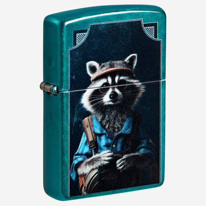 Brichetă 47130 24004 Zippo Refined Raccoon Design