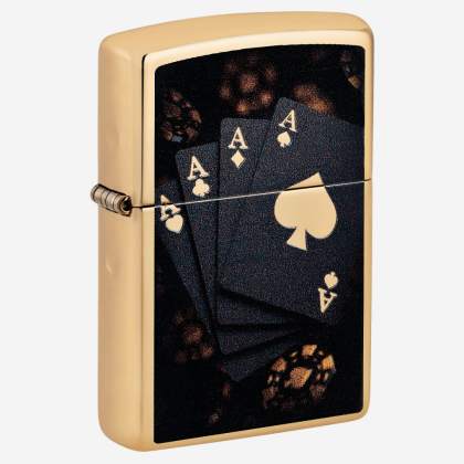 Зажигалка 47141 254B Zippo Lucky Aces Design