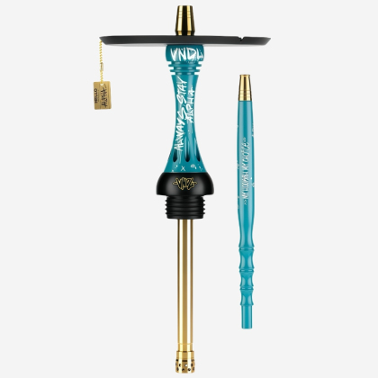 Narghilea Alpha Hookah Model X VNDL Azure (fără vas)