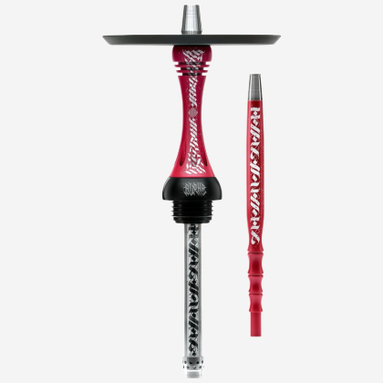Narghilea Alpha Hookah Model X Artist Collection Red Matte (fără vas)