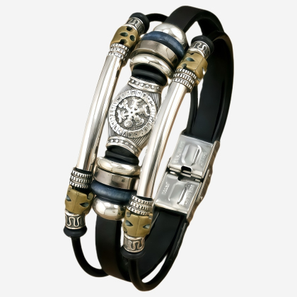 Brățară din piele Viking XQNI BR57
