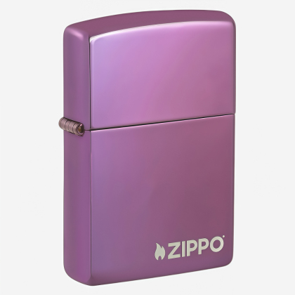 Brichetă 24747ZL High Polish Purple Zippo Logo