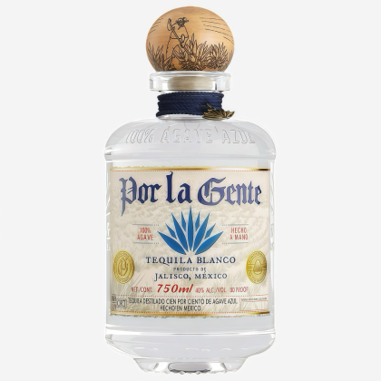 Текила Por la Gente Blanco 0,75л