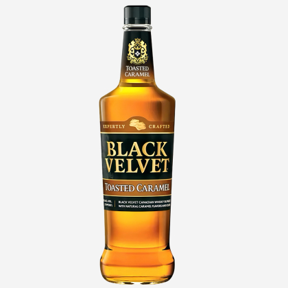 Whisky Canadian Black Velvet Toasted Caramel 1l