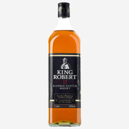 Виски King Robert II Blended 1л