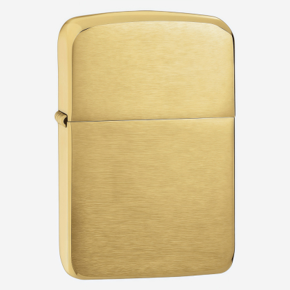 Brichetă 1941B Zippo Brushed Brass Replica