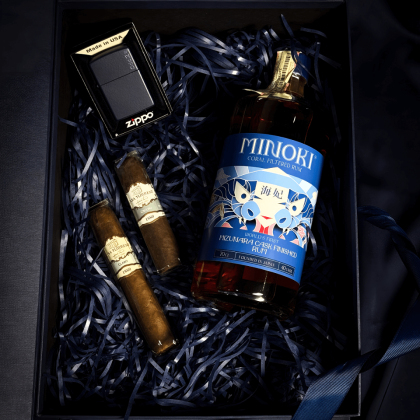 Gift Box Minoki Mizunara + Zippo + Casa Turrent