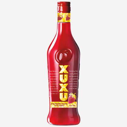 Lichior cu vodcă XUXU Erdbeer Strawberry 1l