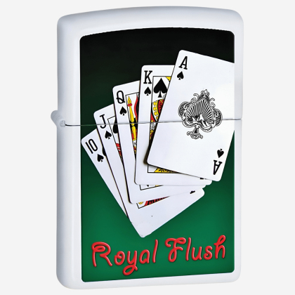 Brichetă 28038 214 Zippo Royal Flush