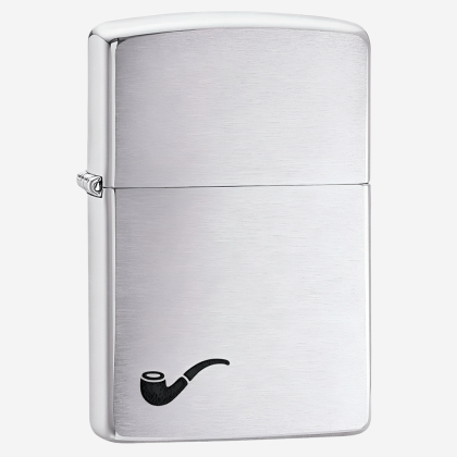 Brichetă 200PL Zippo Pipe Brushed Chrome