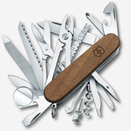 Складной нож Victorinox Swiss Champ Wood 1.6791.63