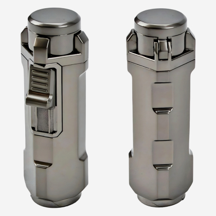 Газовая зажигалка Passatore „Quito Dark Gun” Satin 234514