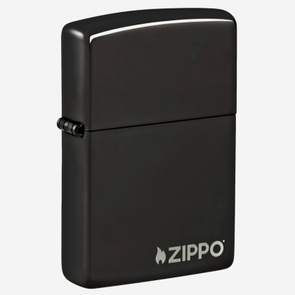Зажигалка 24756ZL Classic High Polish Black Zippo Logo